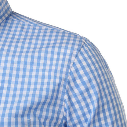 Plaid Button Down Long Sleeve Shirt