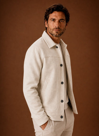 Regular Fit Button Front Overshirt