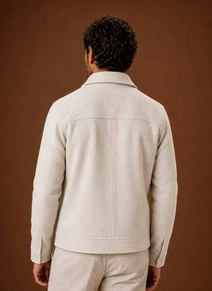 Regular Fit Button Front Overshirt