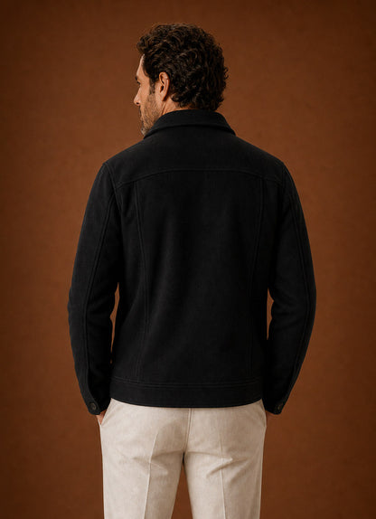 Regular Fit Button Front Overshirt