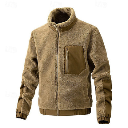 Regular Fit Full Zip Fleece Jacket