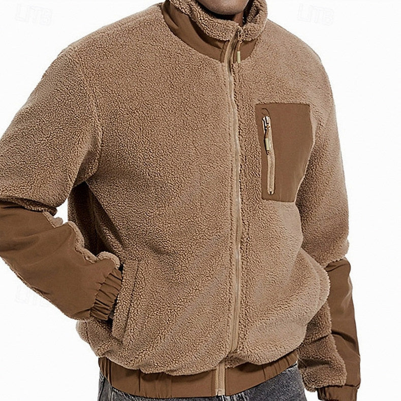 Regular Fit Full Zip Fleece Jacket