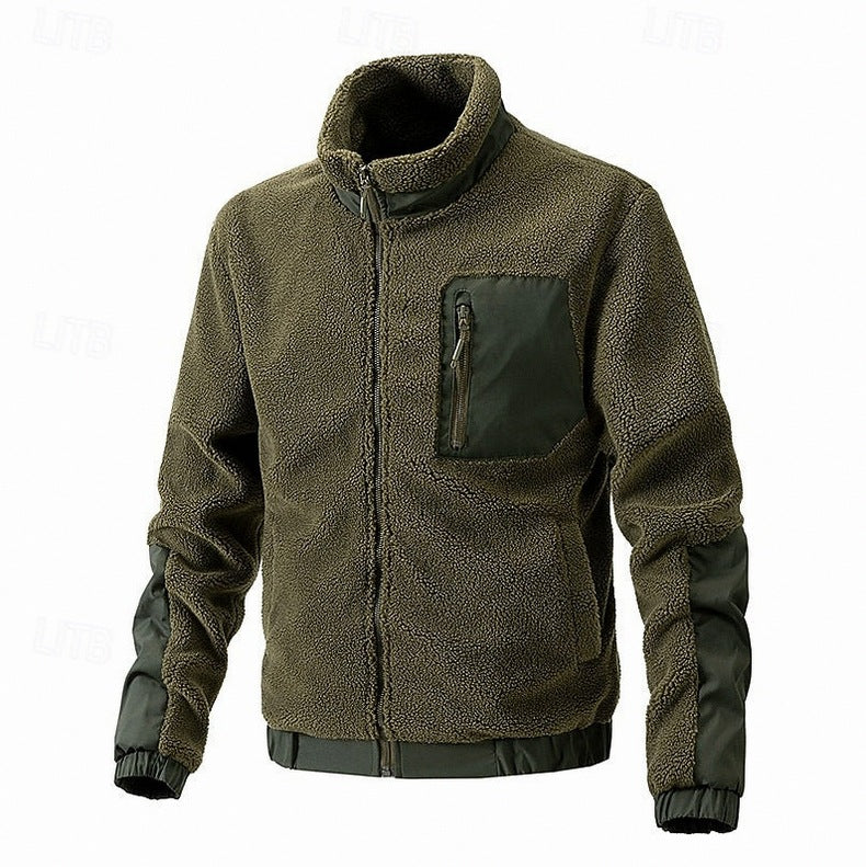 Regular Fit Full Zip Fleece Jacket