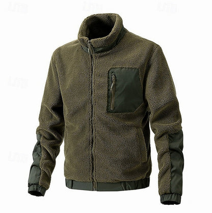 Regular Fit Full Zip Fleece Jacket