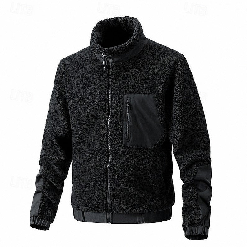 Regular Fit Full Zip Fleece Jacket