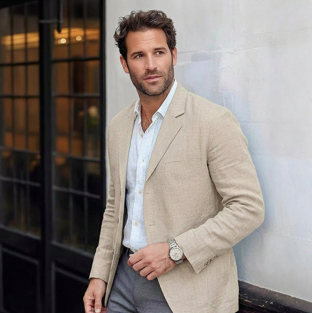 Regular Fit Unstructured Blazer