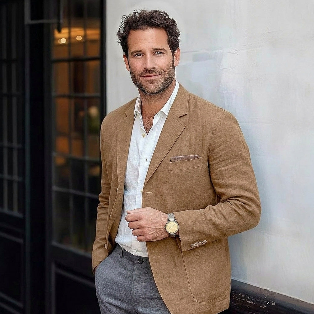 Regular Fit Unstructured Blazer