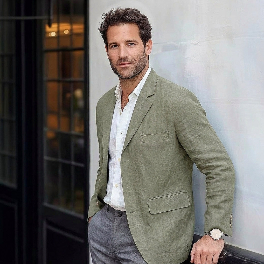Regular Fit Unstructured Blazer