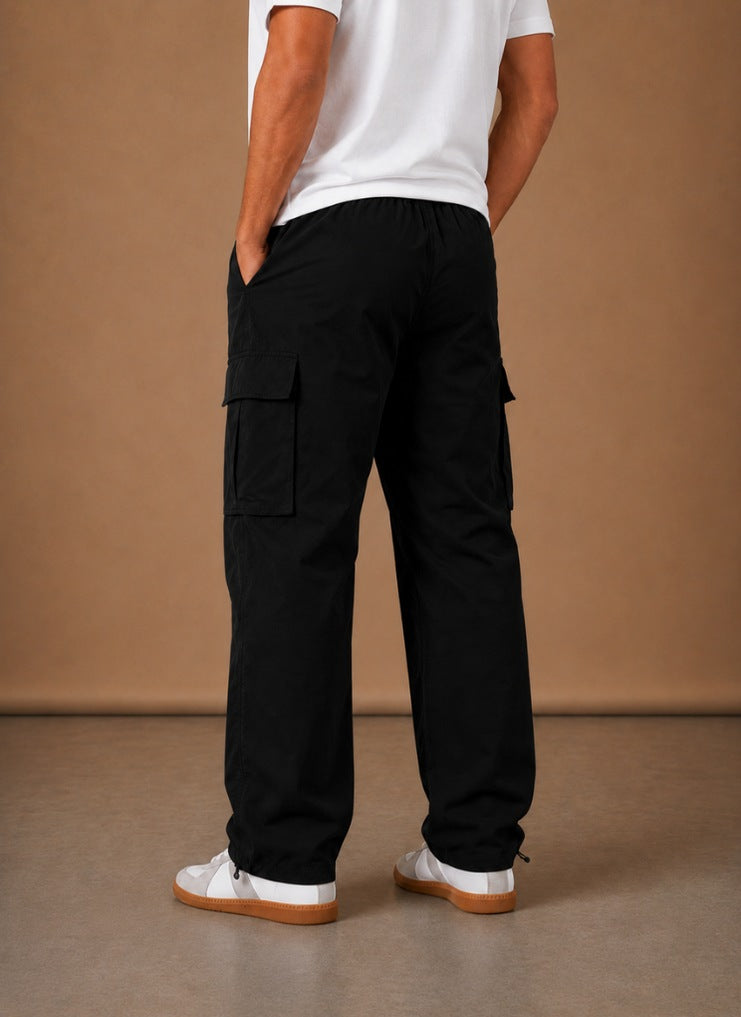 Relaxed Fit Twill Cargo Pants