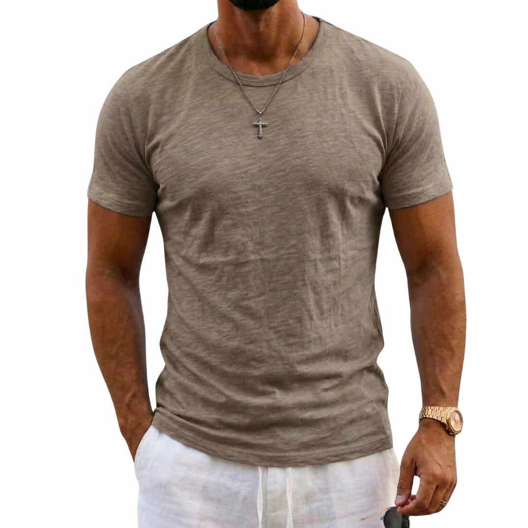 Slim Fit Crew Neck T Shirt