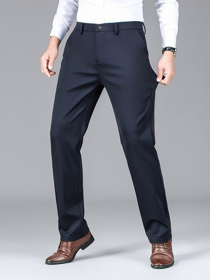 Tailored Straight Leg Dress Pants