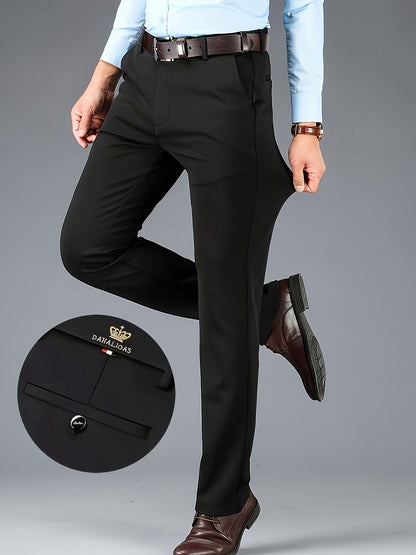 Tailored Straight Leg Dress Pants