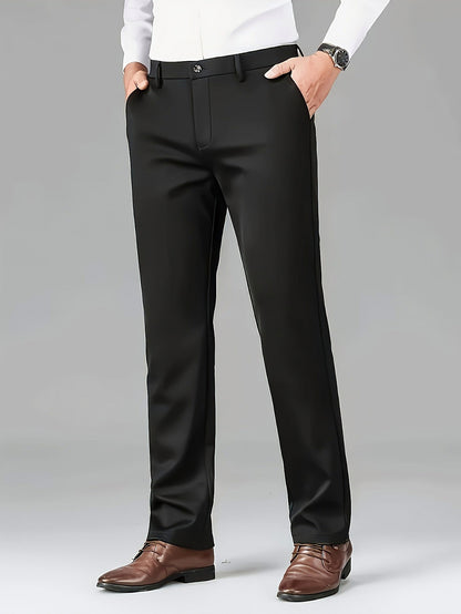 Tailored Straight Leg Dress Pants