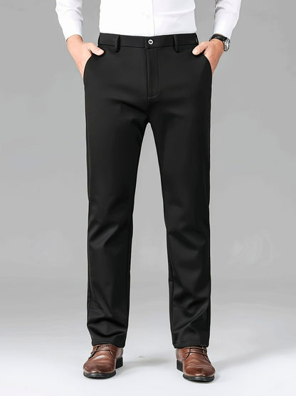 Tailored Straight Leg Dress Pants