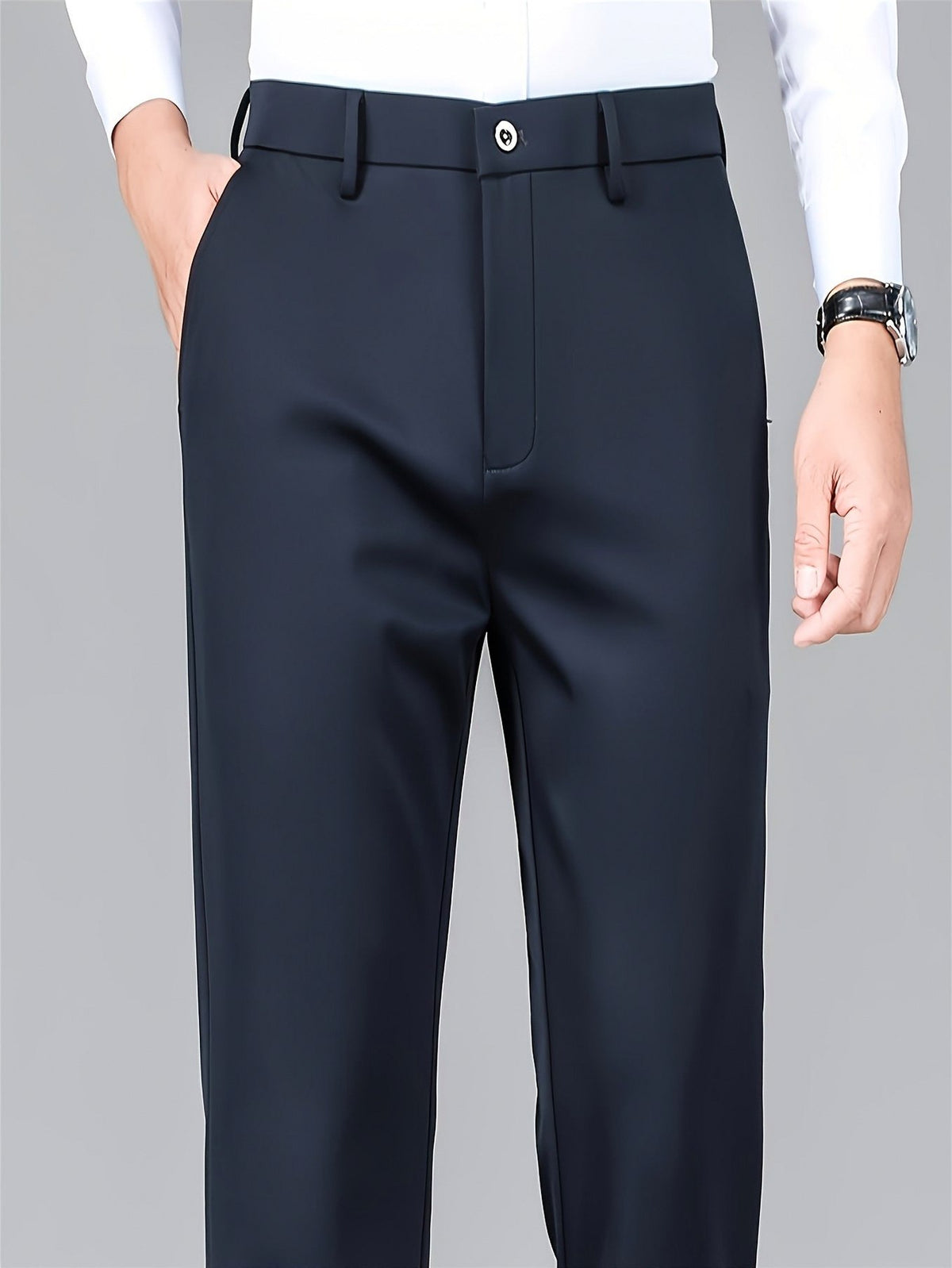 Tailored Straight Leg Dress Pants