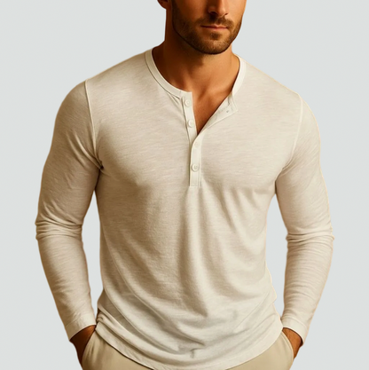 Slim Fit Long Sleeve Henley