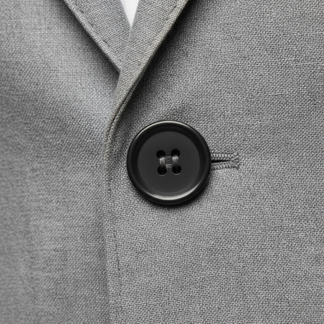 Slim Fit Notch Lapel Blazer