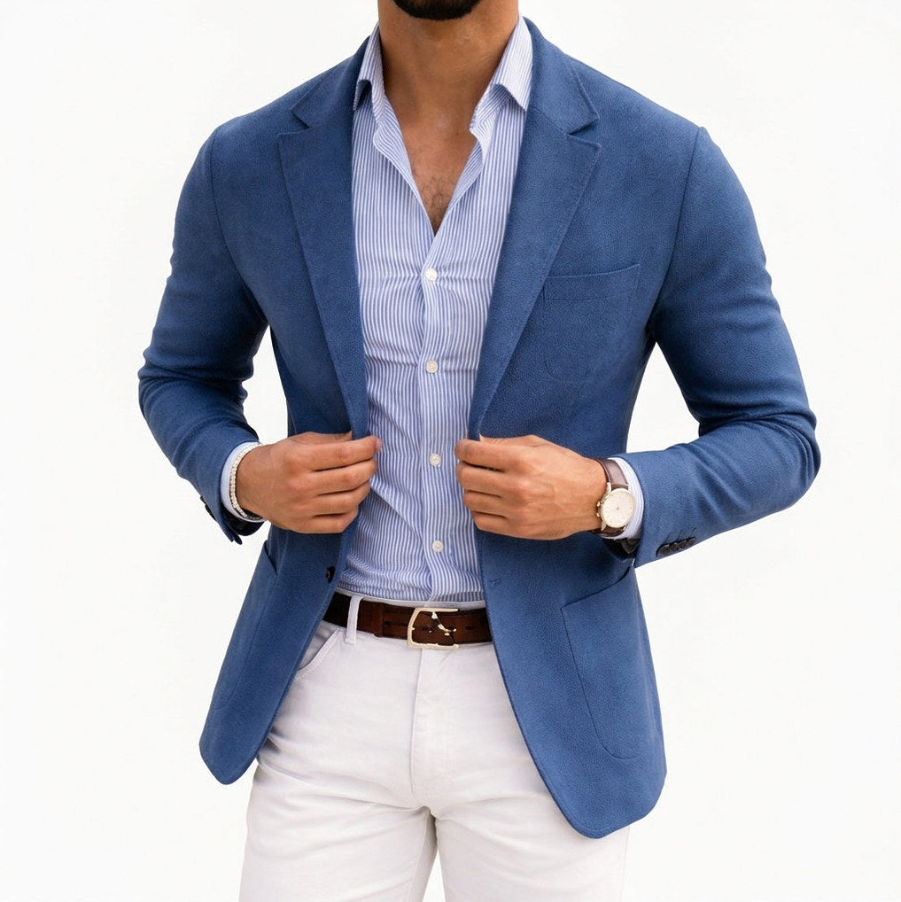 Slim Fit Patch Pocket Blazer