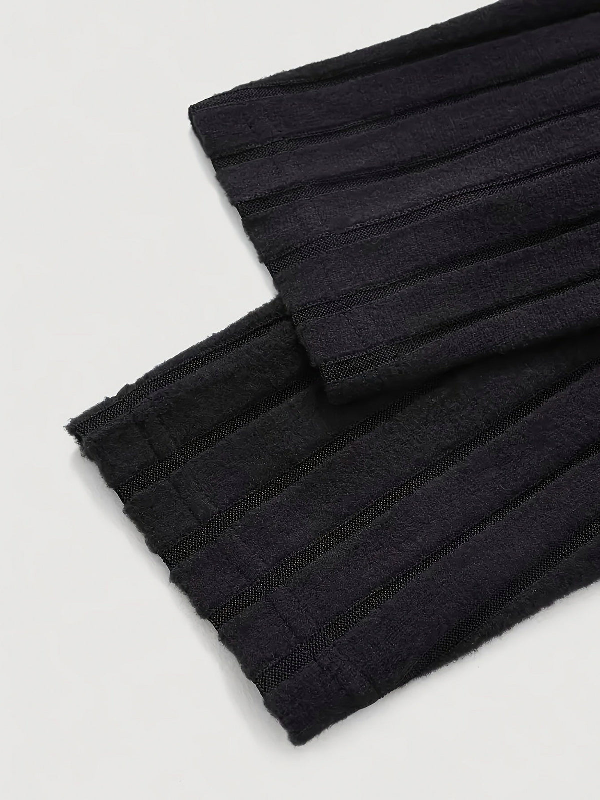 Slim Fit Ribbed Crew Neck Sweater