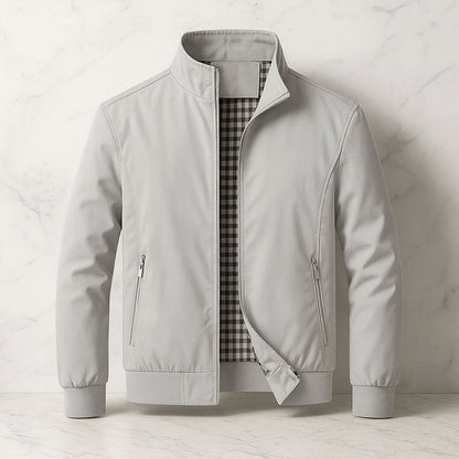 Stand Collar Harrington Bomber Jacket