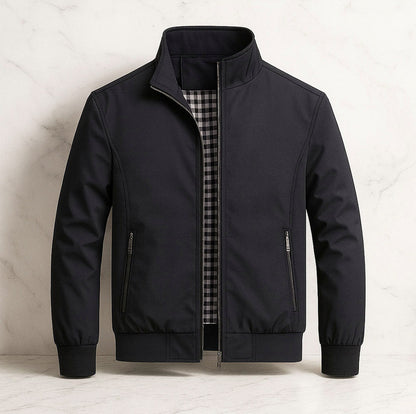 Stand Collar Harrington Bomber Jacket