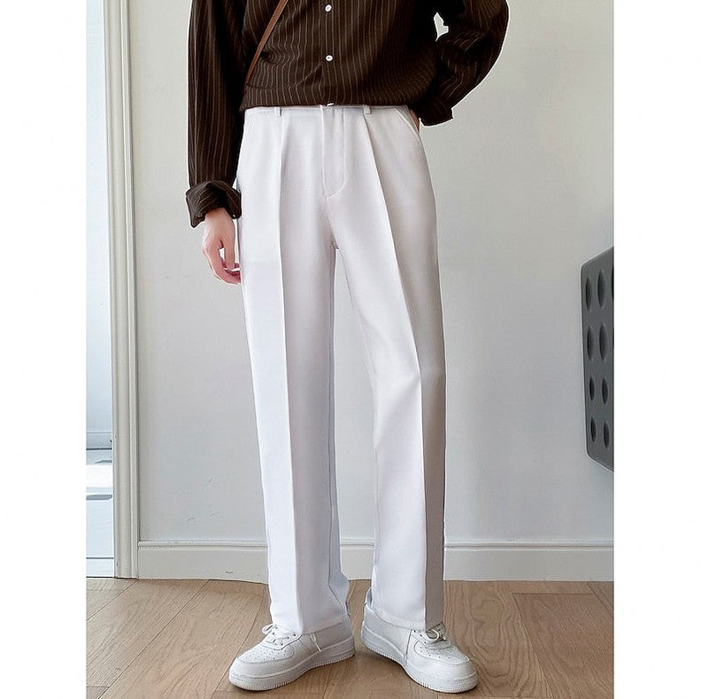 Wide Leg Pleated Dress Pants
