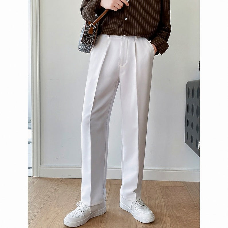 Wide Leg Pleated Dress Pants