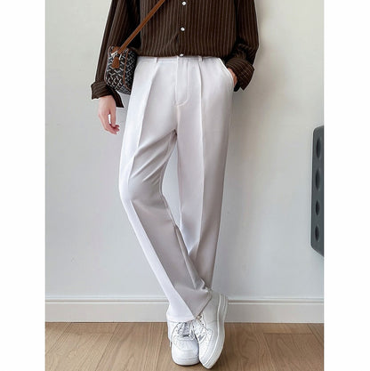 Wide Leg Pleated Dress Pants