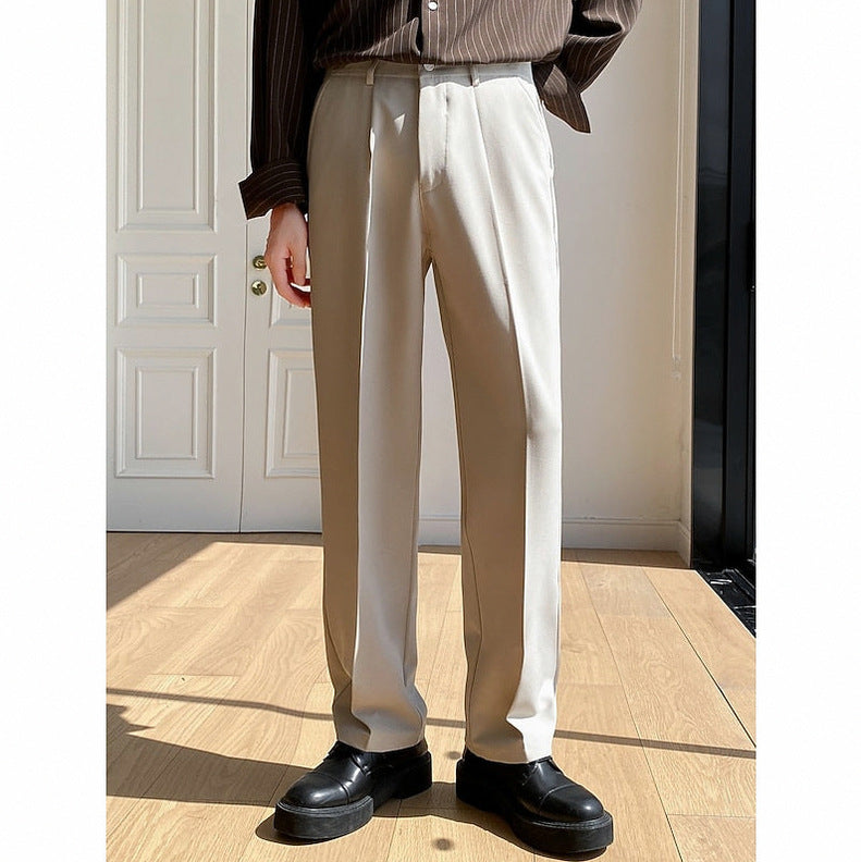 Wide Leg Pleated Dress Pants