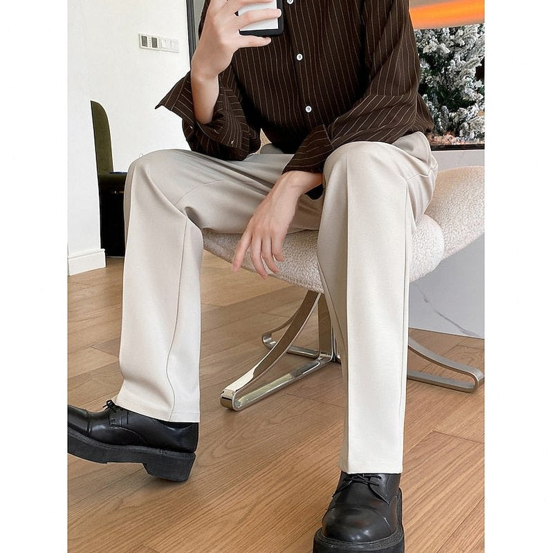 Wide Leg Pleated Dress Pants