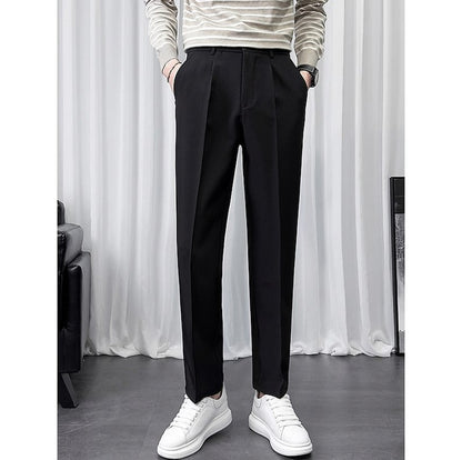 Wide Leg Pleated Dress Pants