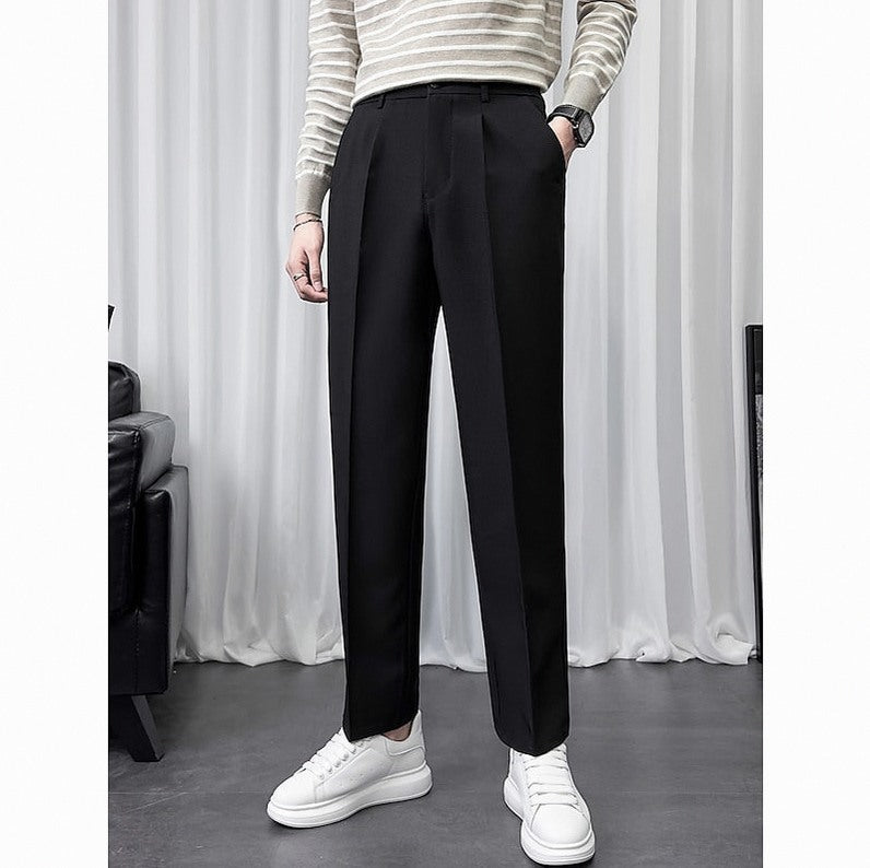 Wide Leg Pleated Dress Pants