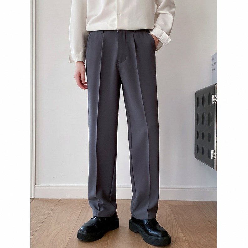 Wide Leg Pleated Dress Pants