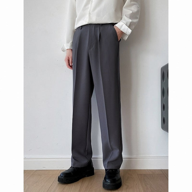 Wide Leg Pleated Dress Pants