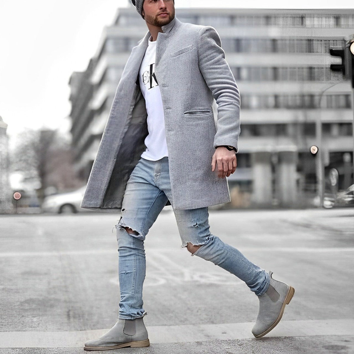 Suede Chelsea Boots