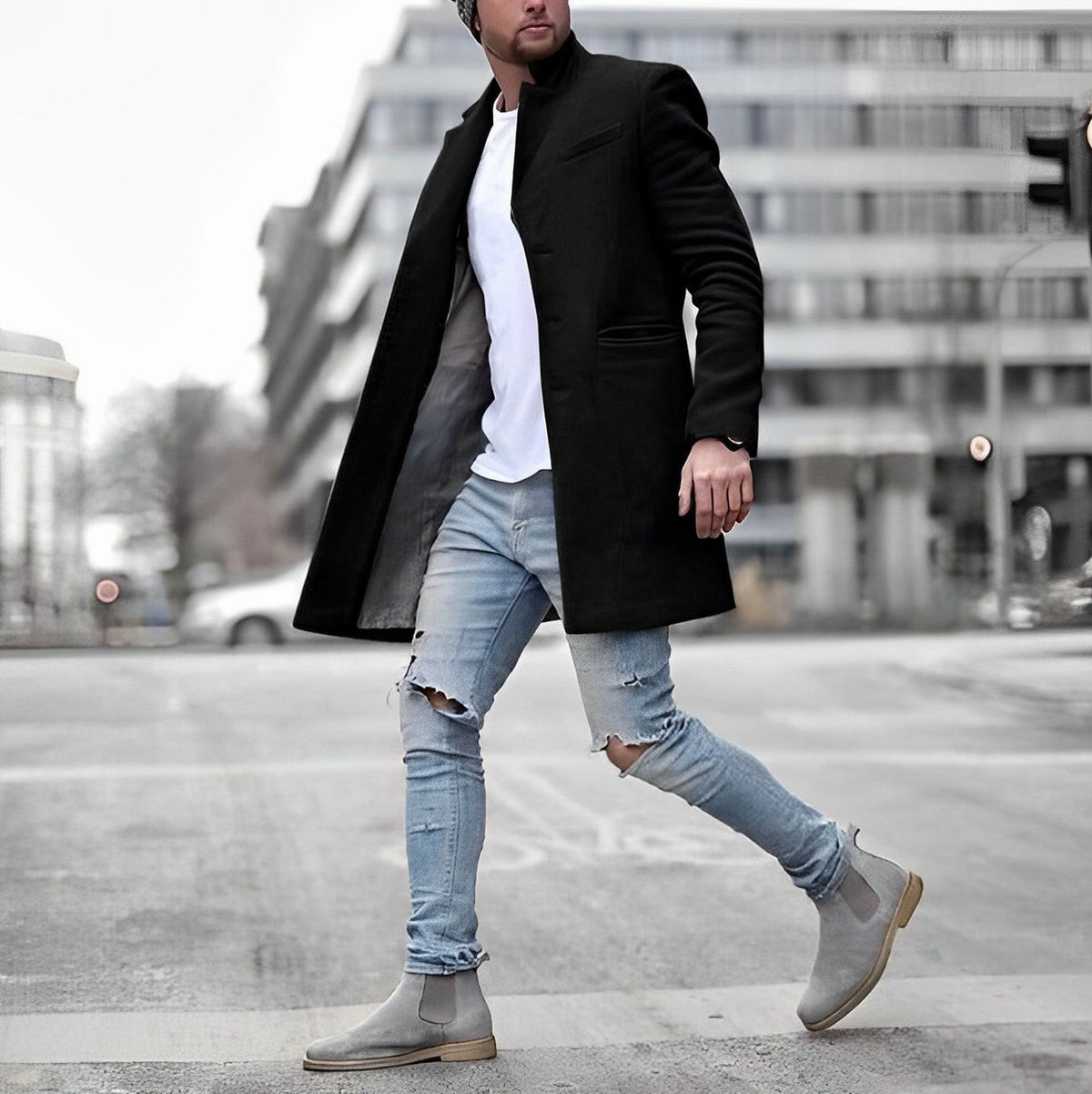 Suede Chelsea Boots