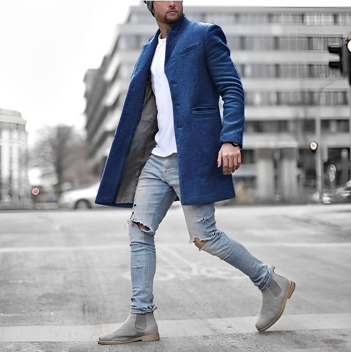 Suede Chelsea Boots